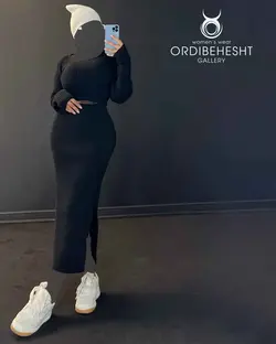 بلوز + دامن - کد 6245F3