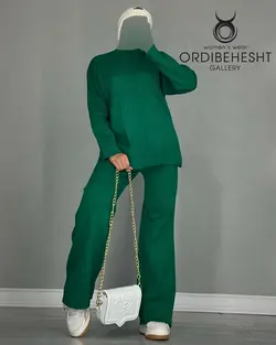 بلوز شلوار بافت - کد 6358D5