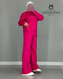 بلوز شلوار بافت - کد 6358D5