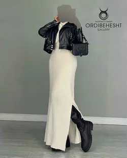 بلوز دامن بافت - کد 6365P