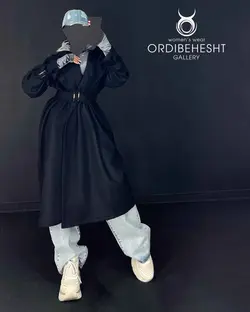 پالتو بلند فوتر - کد 6466R