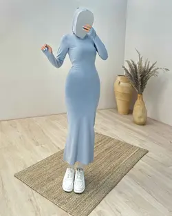 پیراهن بلند - کد 6545E4