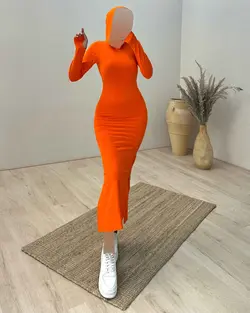 پیراهن بلند - کد 6545E4