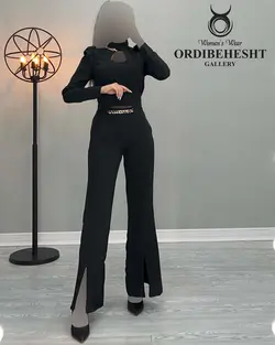 ست شومیز شلوار کارتیه - کد 1873