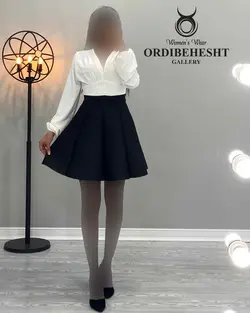 شومیز کمرکش - کد 1623