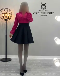 شومیز کمرکش - کد 1623