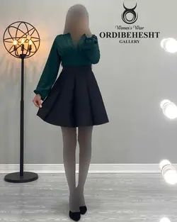 شومیز کمرکش - کد 1623