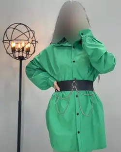 شومیز جلو پلیسه - کد 1787