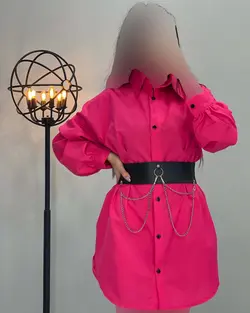 شومیز جلو پلیسه - کد 1787