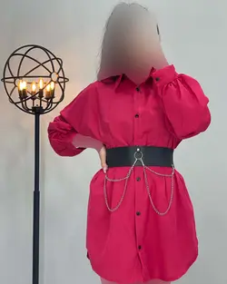 شومیز جلو پلیسه - کد 1787