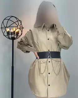 شومیز جلو پلیسه - کد 1787