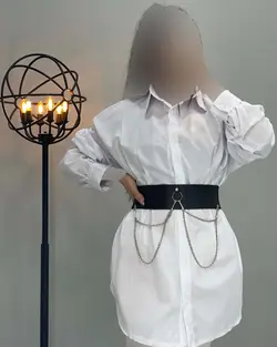 شومیز جلو پلیسه - کد 1787