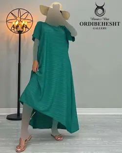 پیراهن آستین کوتاه - کد 1765