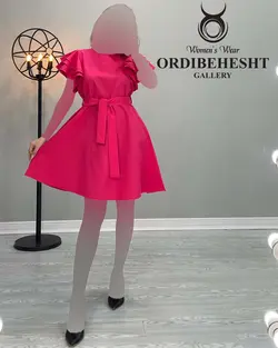 پیراهن آستین حلزونی - کد 1785