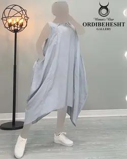 پیراهن آستین حلقه ای - کد 1789