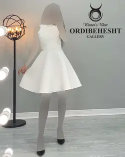 پیراهن عروسکی - کد 1763