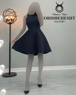 پیراهن عروسکی - کد 1763