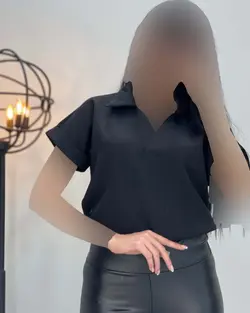 شومیز آستین کوتاه - کد 1647