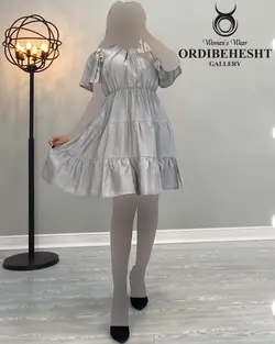 پیراهن چین دار - کد 1676