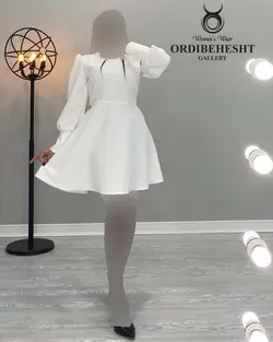 پیراهن پشت پاپیونی - کد 1717