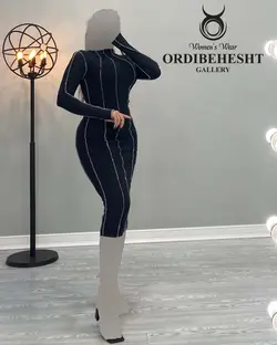 پیراهن نواردار - کد 1721