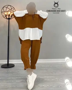 بلوز شلوار 2 رنگ - کد 1718