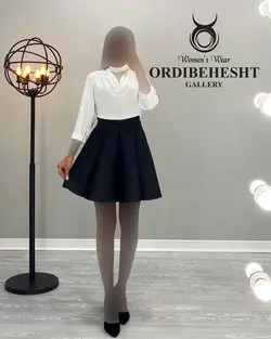 شومیز یقه بندی - کد 1605