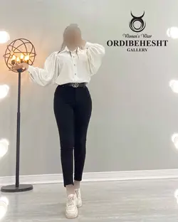 شومیز آستین پف - کد 1601