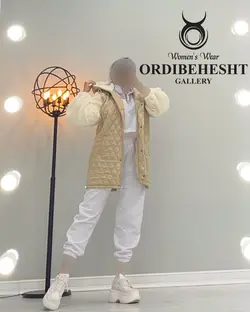 کاپشن آستین تدی - کد 1541