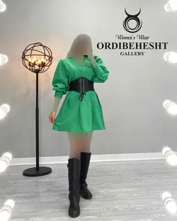 پیراهن یقه هفت - کد 1604