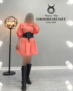 پیراهن یقه هفت - کد 1604