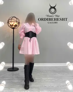 پیراهن یقه هفت - کد 1604