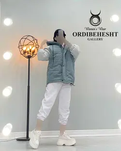 کاپشن آستین دورس - کد 1535