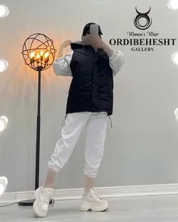 کاپشن آستین دورس - کد 1535