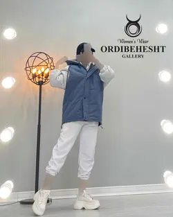 کاپشن آستین دورس - کد 1535