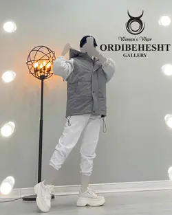 کاپشن آستین دورس - کد 1535