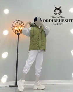 کاپشن آستین دورس - کد 1535