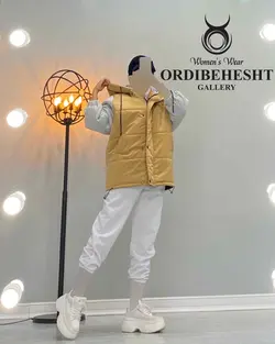 کاپشن آستین دورس - کد 1535