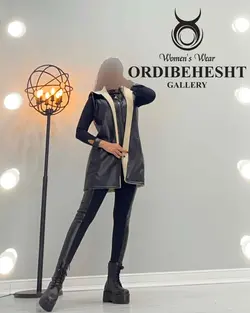 پافر چرم دورو - 1534