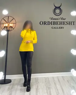 پیراهن یقه اسکی حوله ای - کد 1352