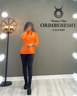 پیراهن یقه اسکی حوله ای - کد 1352