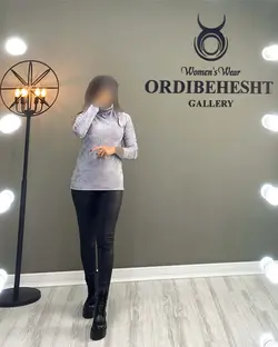 پیراهن یقه اسکی حوله ای - کد 1352