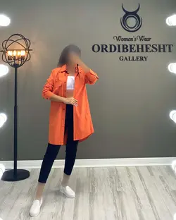 پیراهن تک جیب - کد 1246