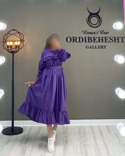 پیراهن پشت دکمه - کد 1277