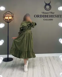 پیراهن پشت دکمه - کد 1277