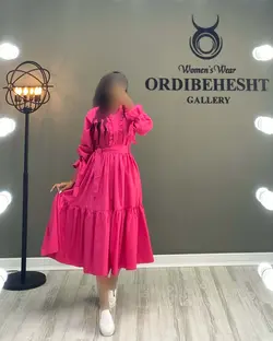 پیراهن آستین گره - کد 1171