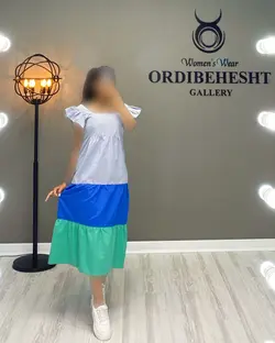 پیراهن 3 رنگ - کد 1249