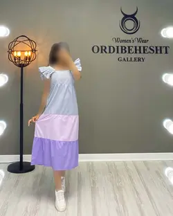 پیراهن 3 رنگ - کد 1249