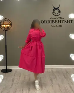 پیراهن سه چین - کد 1235