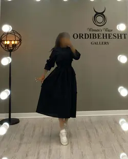 پیراهن سه چین - کد 1235